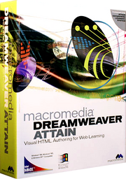 Macromedia Dreamweaver Attain box