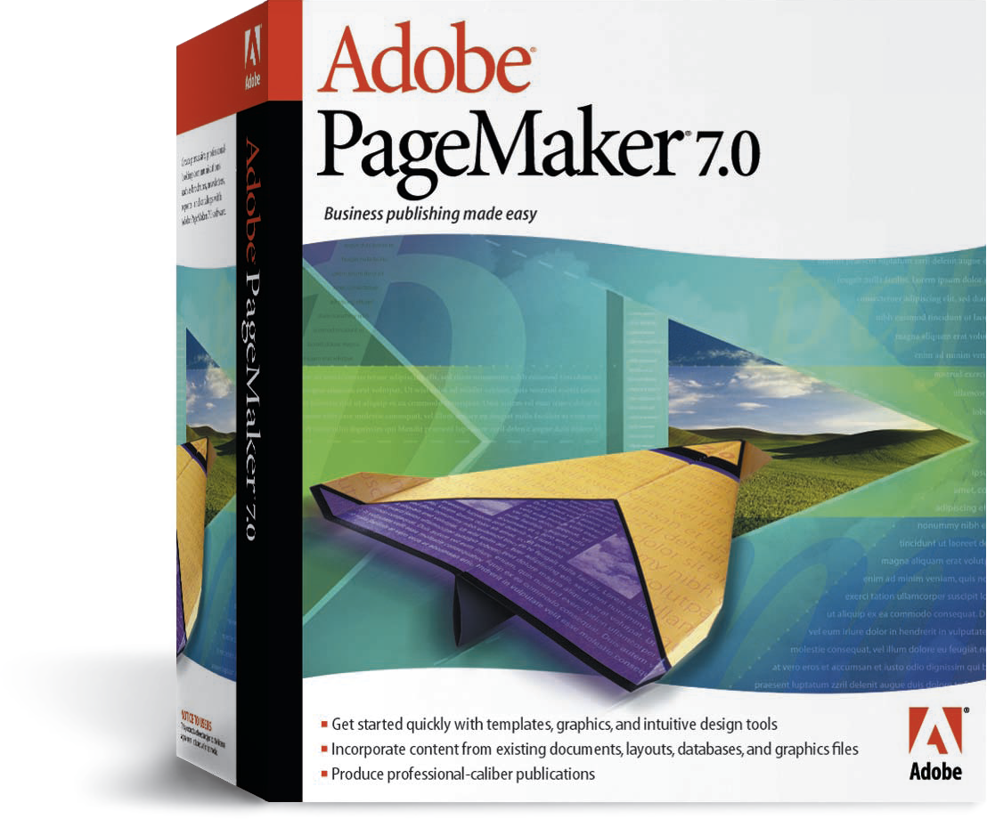 adobe pagemaker software