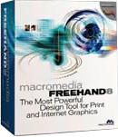 Macromedia FreeHand 8 box