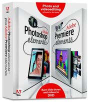 Adobe Photoshop Elements 3 plus Adobe Premiere Elements 1 box