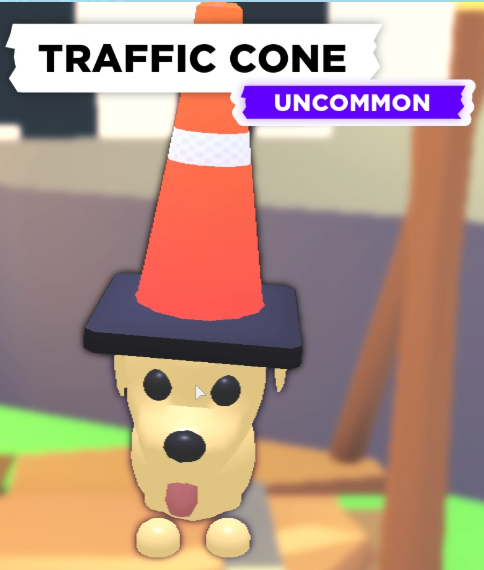 red traffic cone roblox