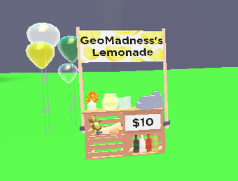 How To Make A Lemonade Stand In Roblox Adopt Me