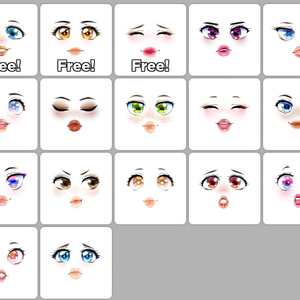 Free Roblox Makeup Faces