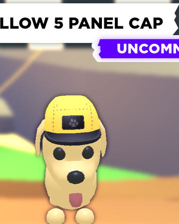Yellow 5 Panel Cap Adopt Me Wiki Fandom - all codes for adopt me roblox wikia
