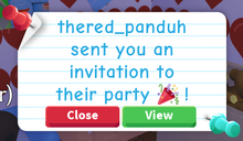 Roblox Adopt Me Party
