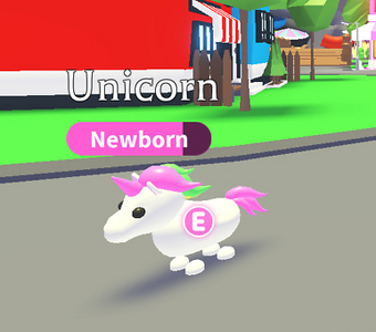 Unicorn Neon Unicorn Roblox Adopt Me Pets