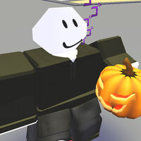 Blue Pumpkin Hat Roblox