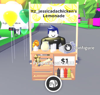 Lemonade Stand Adopt Me Wiki Fandom - video search for roblox lemonade stand