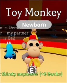 Toy monkey
