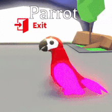 Roblox Adopt Me Parrot Coloring Pages
