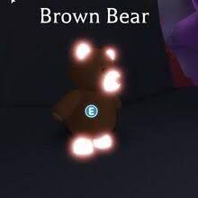 Brown Bear From Adopt Me