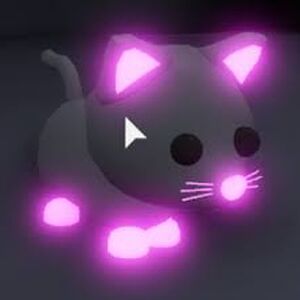Neon Pets Adopt Me Snow Cat