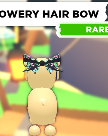 Flowery Hair Bow Adopt Me Wiki Fandom - roblox adopt me wikia