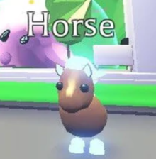 How Much Robux Cost A Rideable Horse Horse Adopt Me Wiki Fandom