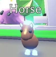 Horse Adopt Me Wiki Fandom - how much robux cost a rideable horse