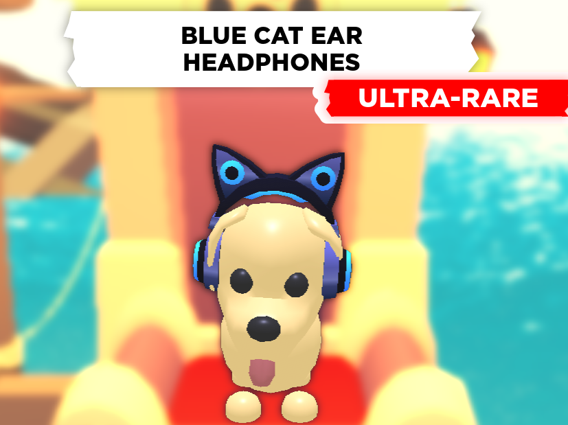 Blue Cat Ear Headphones Adopt Me! Wiki Fandom