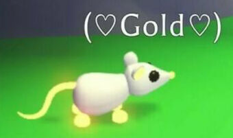 Golden Rat Adopt Me Wiki Fandom - free roblox rat nose