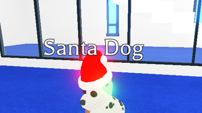 Roblox Adopt Me Santa Dog