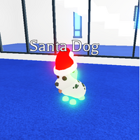 Roblox Adopt Me Neon Blue Dog