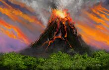 East valcano