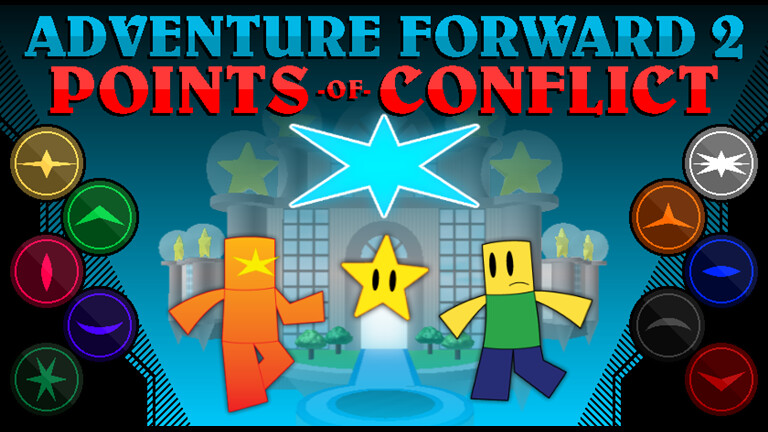 Adventure Forward 2 Points Of Conflict Adventure Forward Wiki Fandom - obstacle paradise roblox adventure