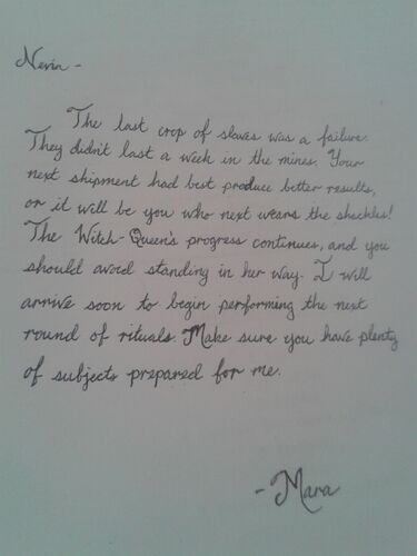 Nevin's Note