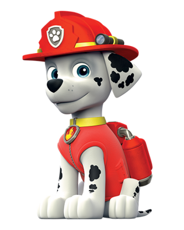 marshall and paw patrol