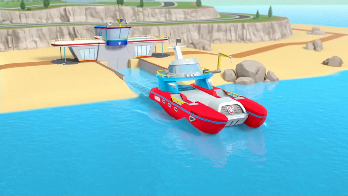 paw patrol pirate boat