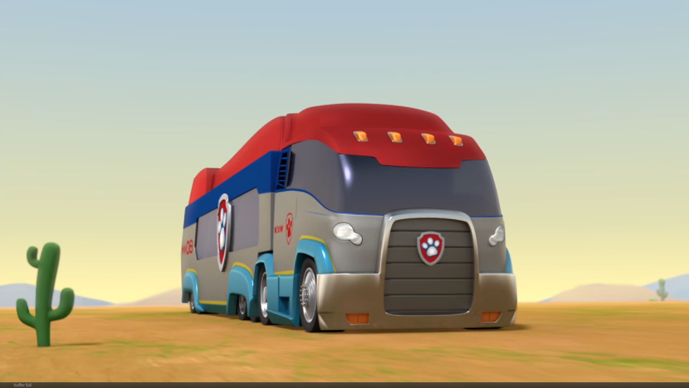 paw patroller bus