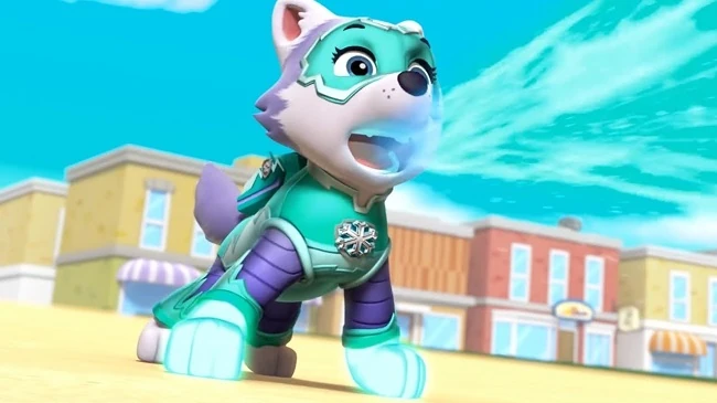 paw patrol mighty pups everest toy
