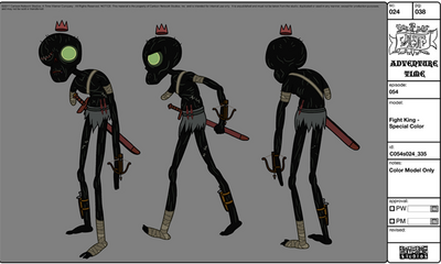 Modelsheet fightking - specialcolor