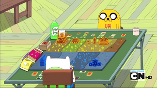Card Wars Game Table