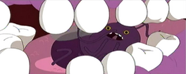 S4e3 finn pretending to eat bug