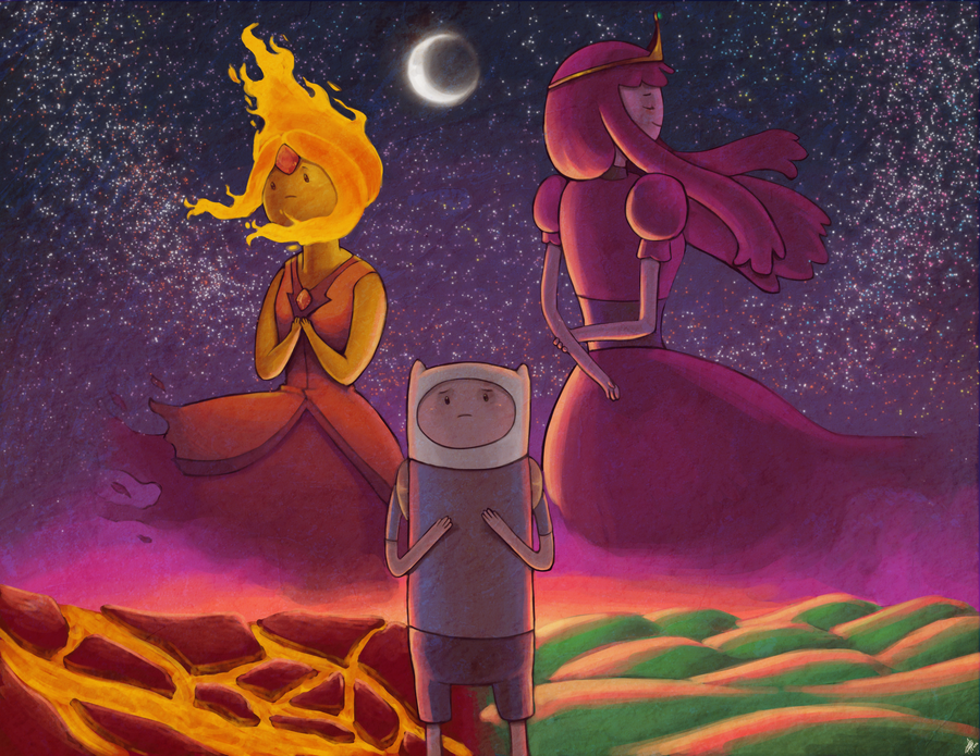 is flame princess and finn still dating