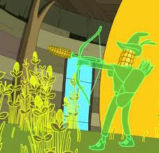 Card Wars - Archer Dan aiming
