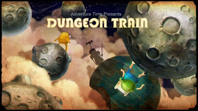 Resultado de imagen para adventure time dungeon train title card