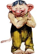 A sharp-dressed troll