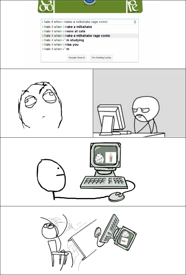 Image - A milkshake rage-comic.png | Adventure Time Wiki | FANDOM ...