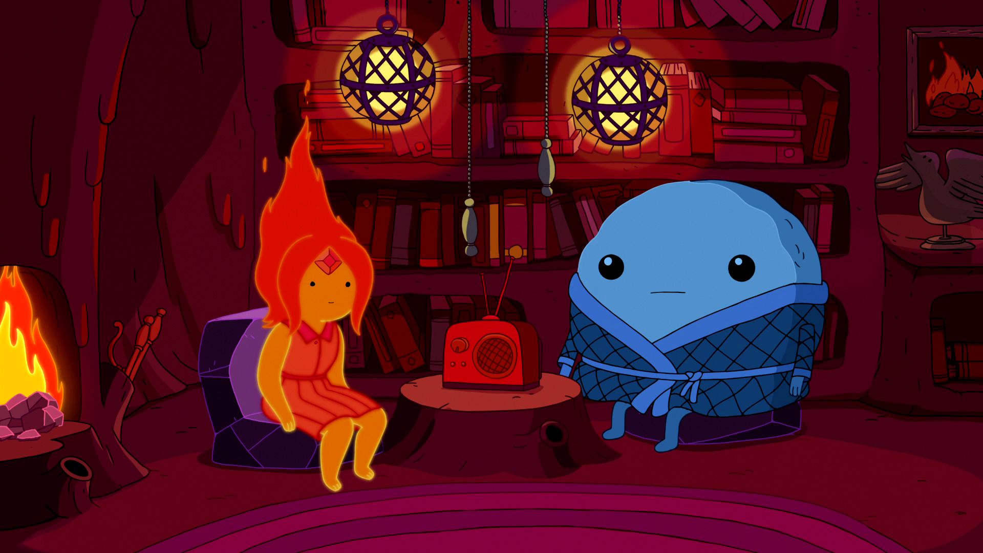 Image S6e20 Flame Princess And Cinnamon Bunpng Adventure Time Wiki Fandom Powered By Wikia 