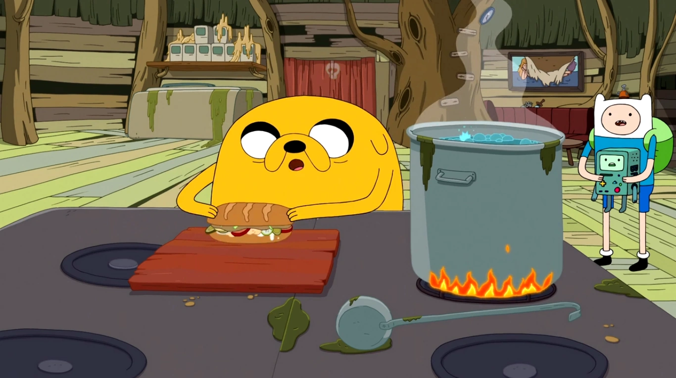 Jake's most delicious sandwich Adventure Time Wiki FANDOM powered