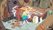 S3e9 Fionna and Cake intro fistbump