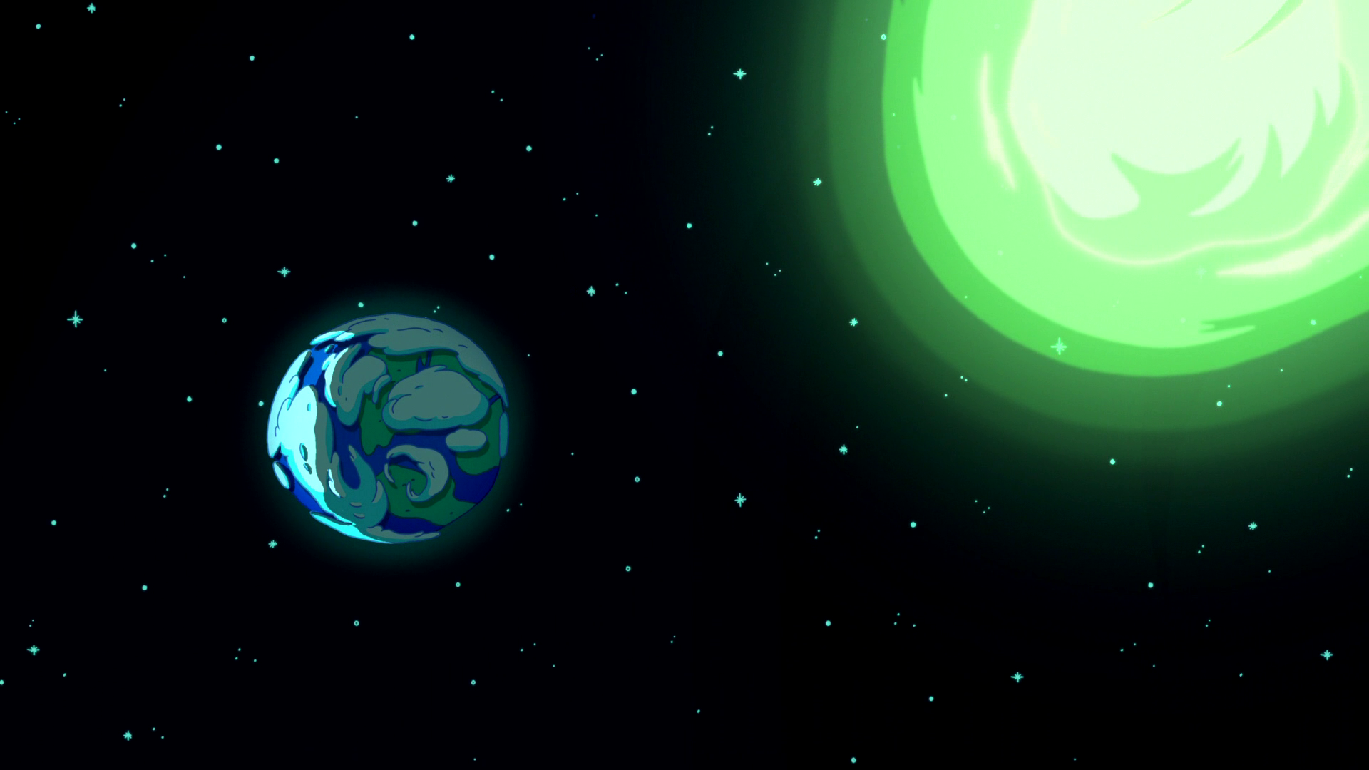 Image - S6e24 Comet approaching Earth.png | Adventure Time Wiki ...