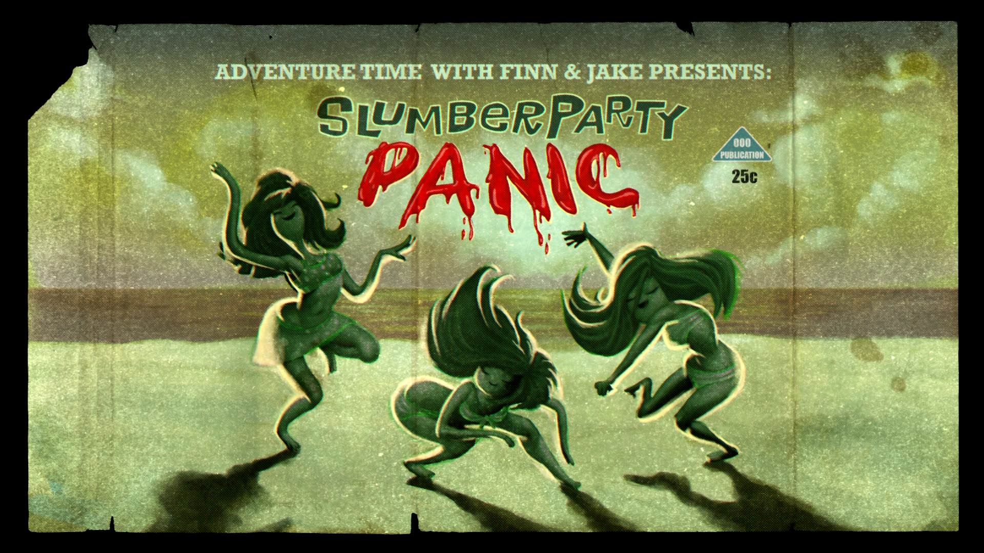 adventure time season 1 episode 1 slumber party panic