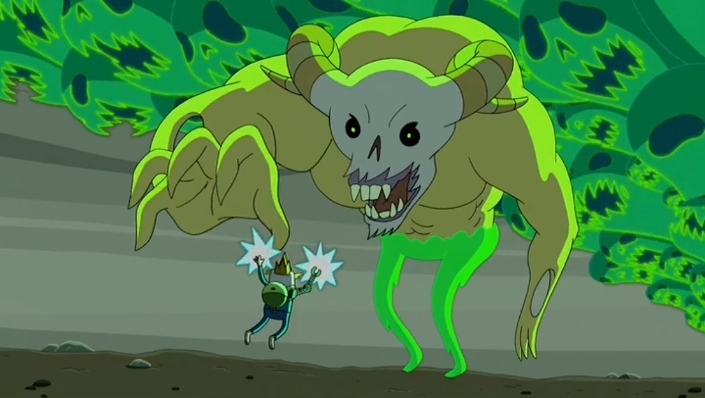 Image S5e2 Finn Mertens vs JakeLich hybrid.png Adventure Time Wiki