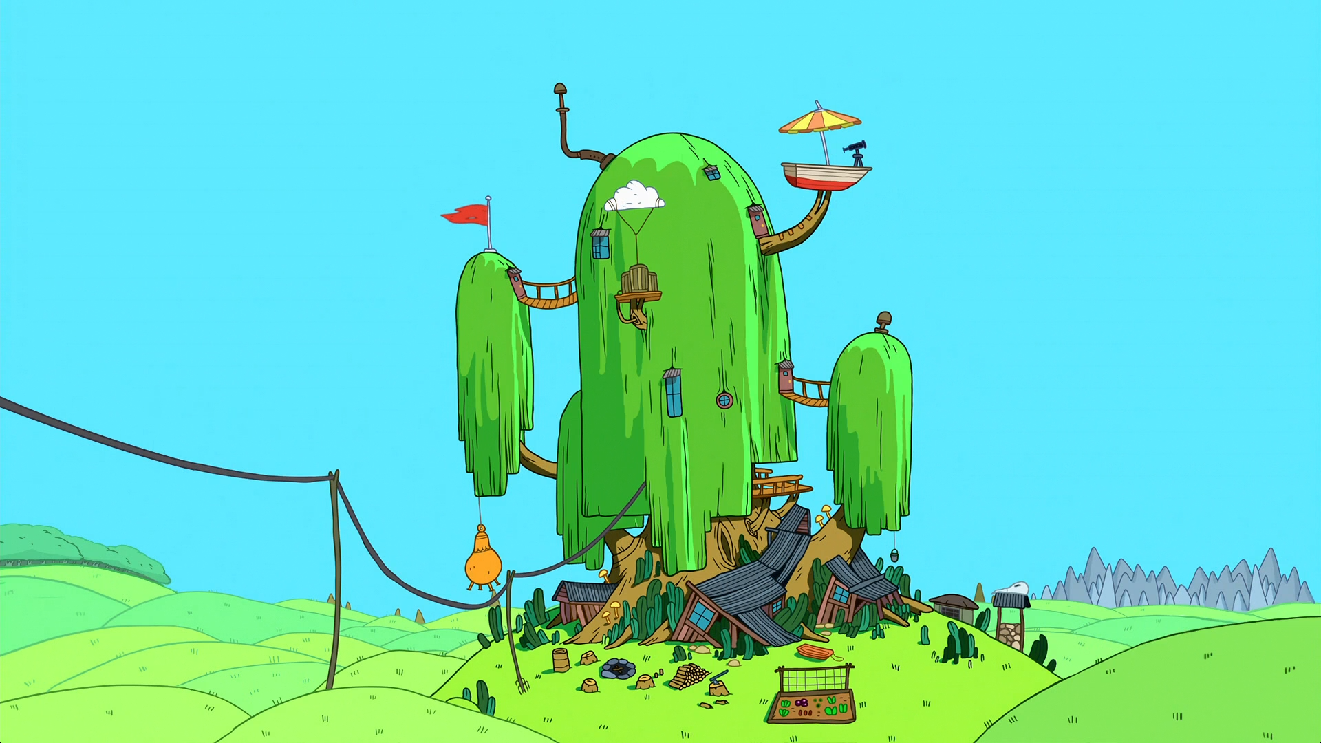 adventure time treehouse