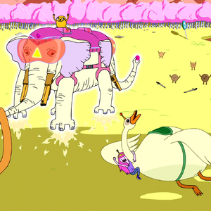 Ancient Psychic Tandem War Elephant Adventure Time Wiki Fandom