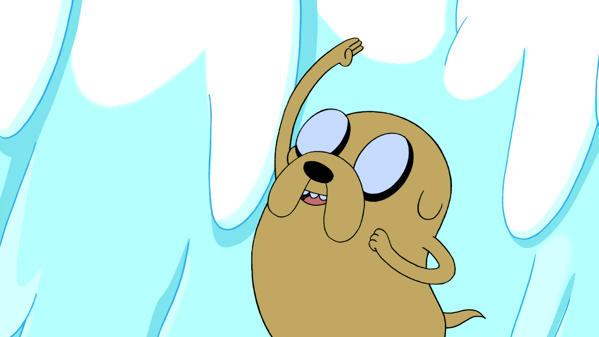 Image - S1e3 jake raising hand.png | Adventure Time Wiki | FANDOM