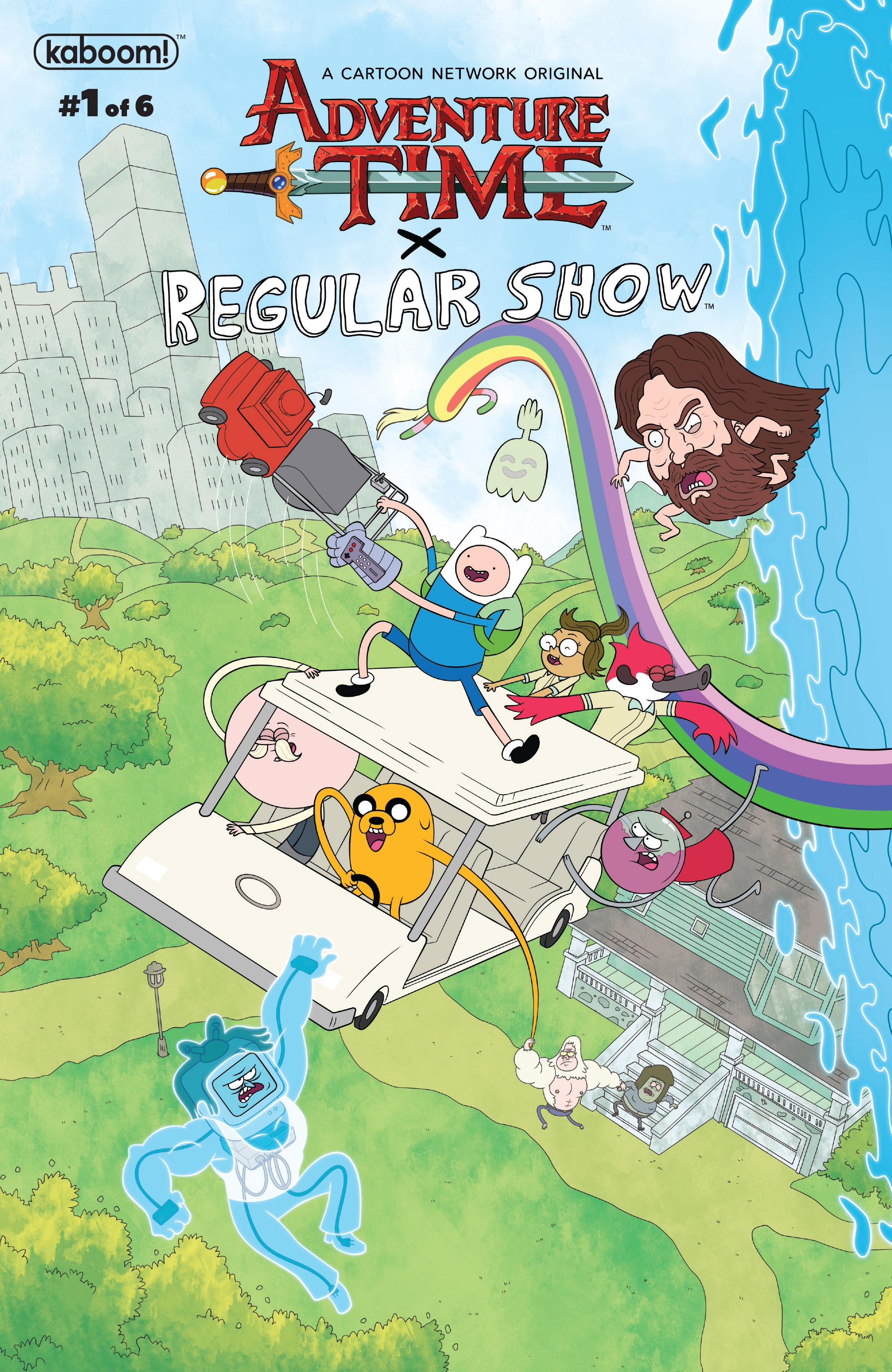 Adventure Time Regular Show Issue 1 Adventure Time Wiki