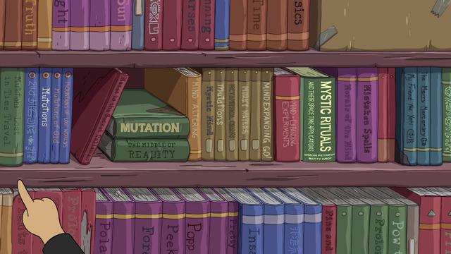 File:S5e48 Simon's bookshelf.png