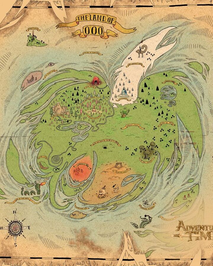 Land Of Ooo Adventure Time Wiki Fandom